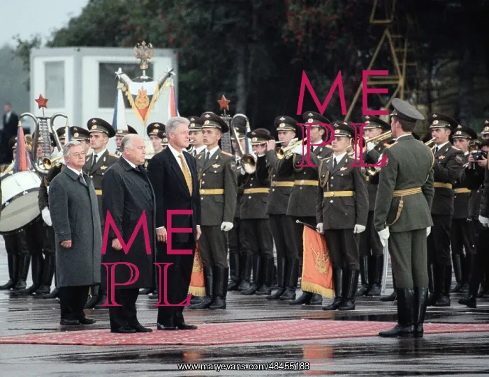 : US President Bill Clinton in Moscow, 1998 : US President Bill Clinton in Moscow, 1998