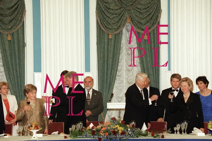 : US President Bill Clinton at Moscow Kremlin, 1998 : US President Bill Clinton at Moscow Kremlin, 1998