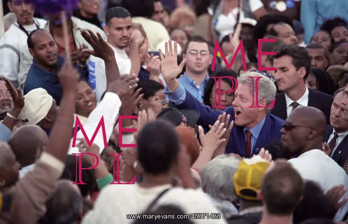 : President Bill Clinton at a Get Out the Vote Rally : President Bill Clinton at a Get Out the Vote Rally