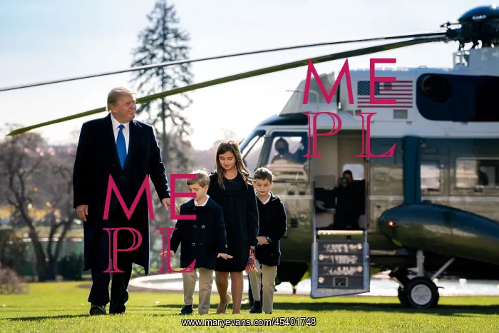 : President Donald Trump returns to the White House : President Donald Trump returns to the White House
