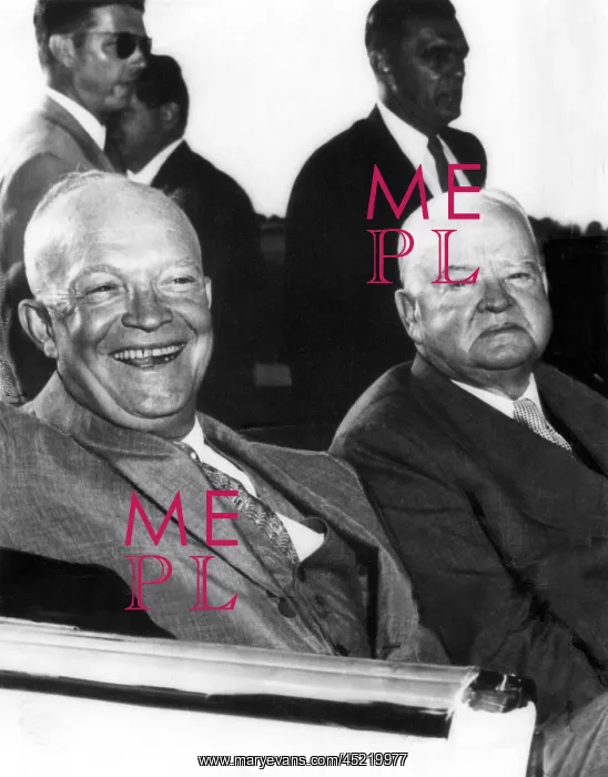 : President Dwight D. Eisenhower, and Former ? : President Dwight D. Eisenhower, and Former ?
