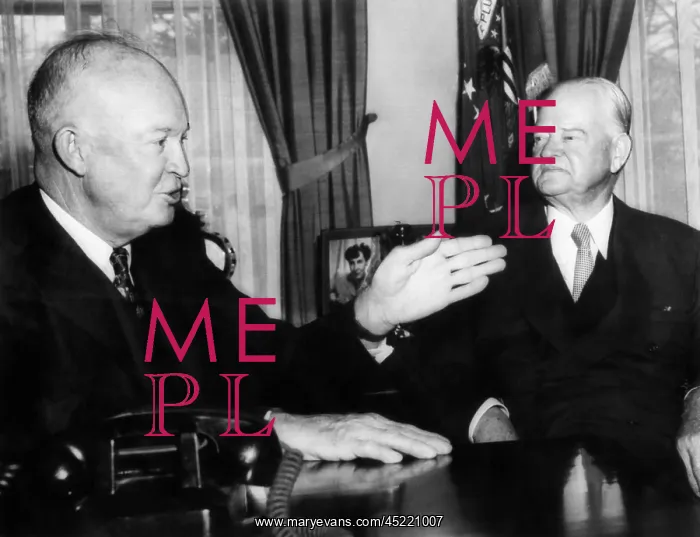 : President Dwight D. Eisenhower, and Former ? : President Dwight D. Eisenhower, and Former ?