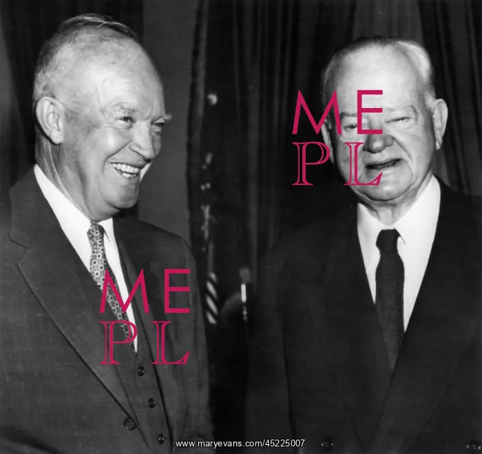 : President Dwight D. Eisenhower, and Former ? : President Dwight D. Eisenhower, and Former ?