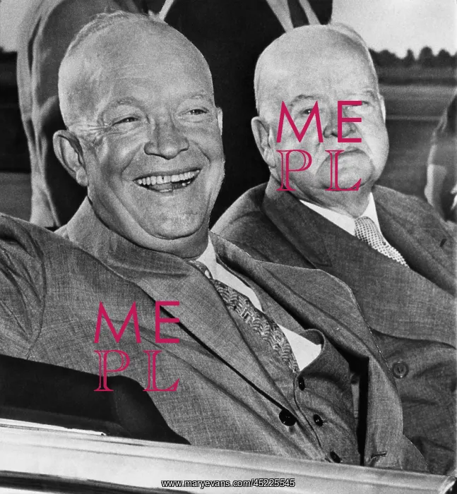 : President Dwight D. Eisenhower, and Former ? : President Dwight D. Eisenhower, and Former ?