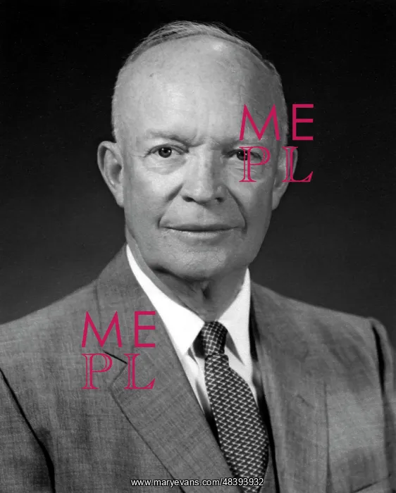  : President Dwight Eisenhower portrait