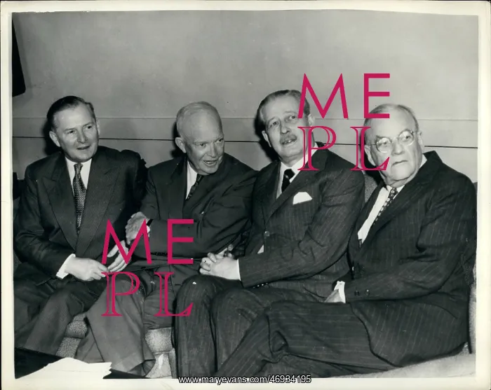 : President Eisenhower and Harold Macmillan, Bermuda : President Eisenhower and Harold Macmillan, Bermuda