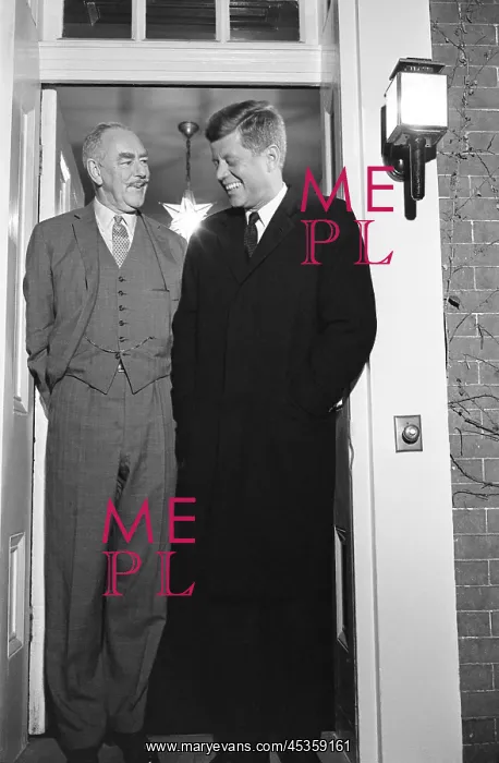: President-elect John Kennedy and Dean Acheson after : President-elect John Kennedy and Dean Acheson after