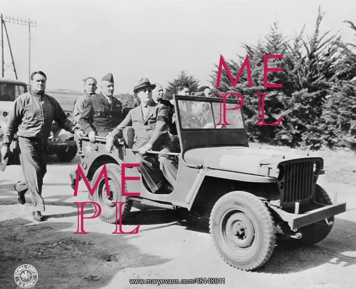 : President Franklin D. Roosevelt reviewing : President Franklin D. Roosevelt reviewing