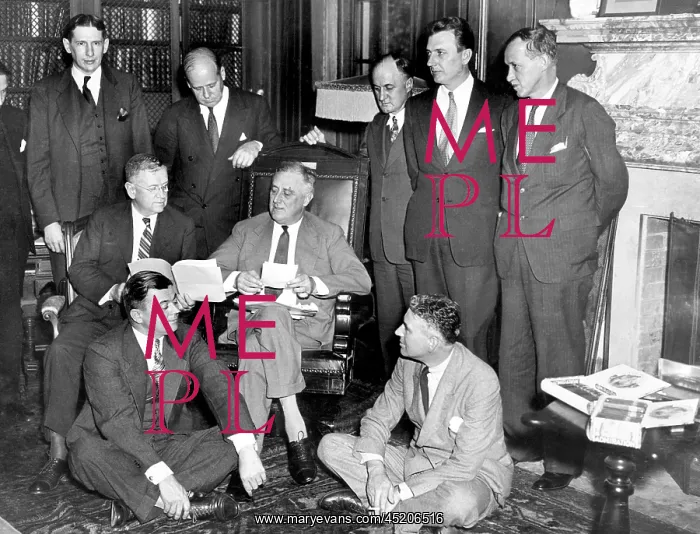 : President Franklin D. Roosevelt, at work ? : President Franklin D. Roosevelt, at work ?