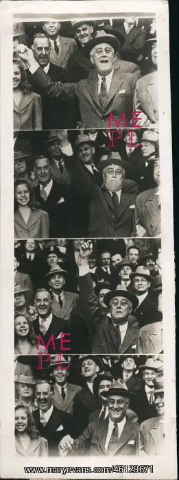 : President Franklin Roosevelt at baseball game, Washington : President Franklin Roosevelt at baseball game, Washington