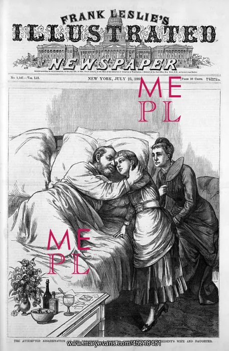 : President Garfield, following assassination ? : President Garfield, following assassination ?