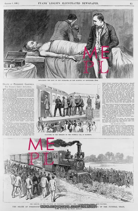  : President Garfield was shot in a assassination ?