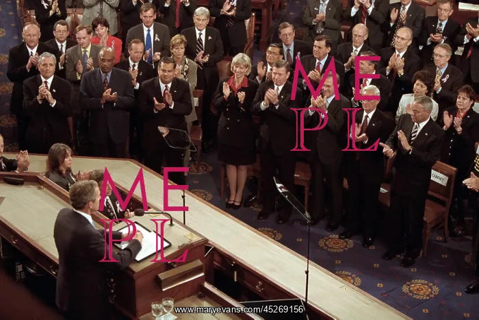 : President George W. Bush speaks to a Joint Session : President George W. Bush speaks to a Joint Session