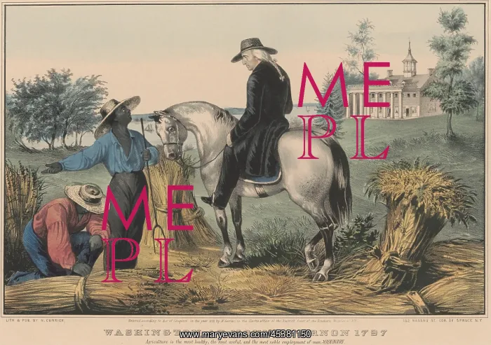 : Former President George Washington talking : Former President George Washington talking