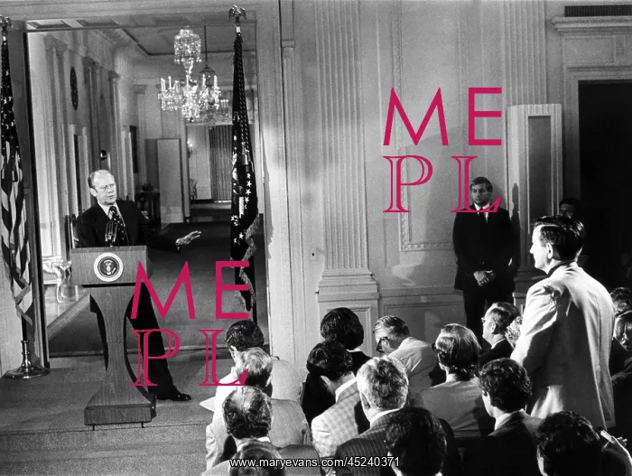  : President Gerald Ford's first press conference ?