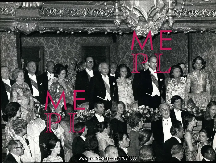 : President Giscard d'Estaing and Walter Scheel at opera : President Giscard d'Estaing and Walter Scheel at opera