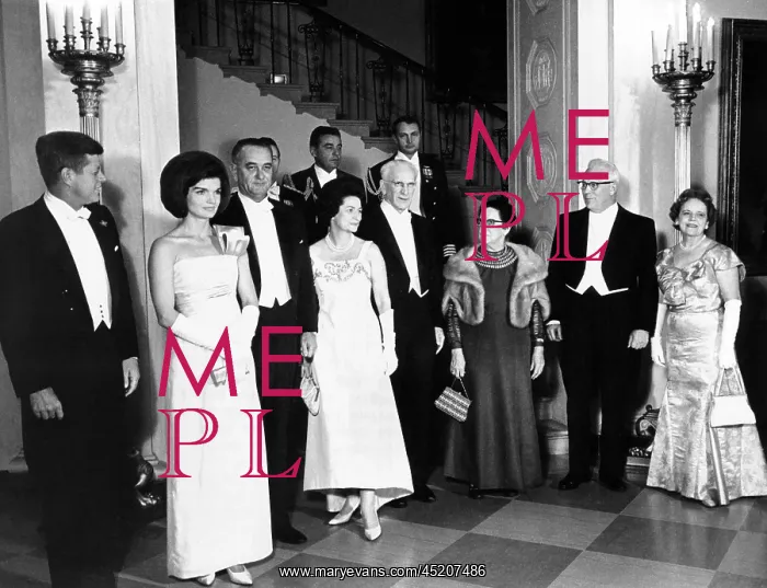 : President John and Jacqueline Kennedy at ? : President John and Jacqueline Kennedy at ?