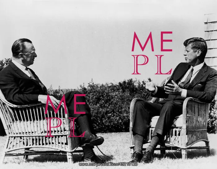 : President John Kennedy is interviewed by ? : President John Kennedy is interviewed by ?