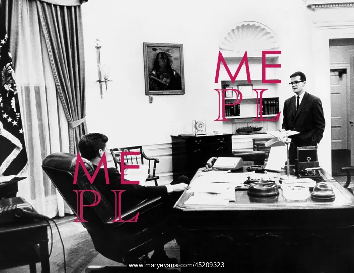: President John Kennedy with his long time ? : President John Kennedy with his long time ?