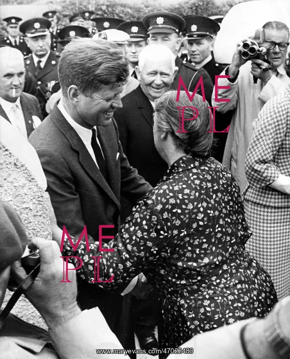 : President Kennedy visits his Irish roots : President Kennedy visits his Irish roots