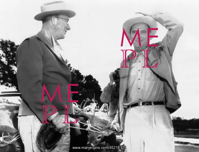  : President Lyndon Johnson entertains Senator ?