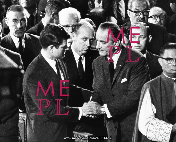 : President Lyndon Johnson expresses his condolence ? : President Lyndon Johnson expresses his condolence ?