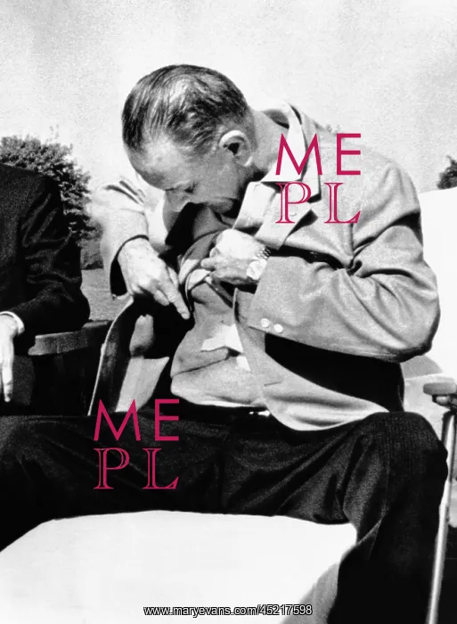 : President Lyndon Johnson shows the press ? : President Lyndon Johnson shows the press ?