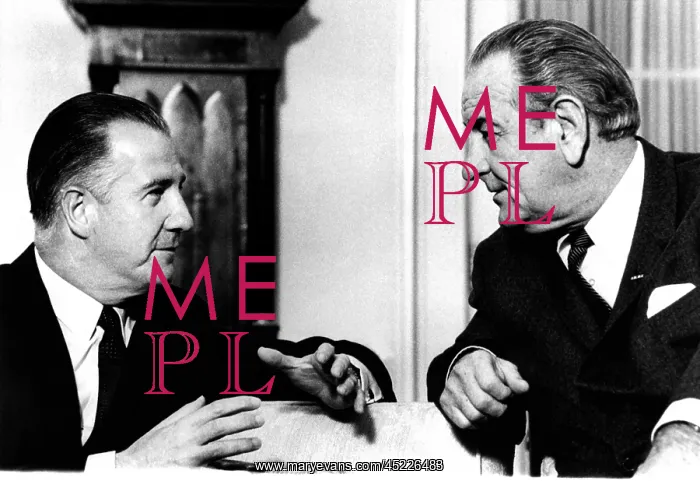 : President Lyndon Johnson and Vice President-elect ? : President Lyndon Johnson and Vice President-elect ?