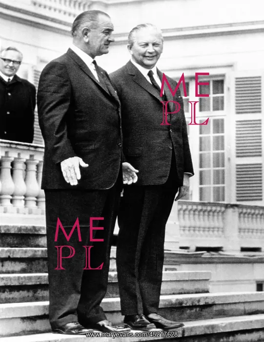 : President Lyndon Johnson and West German ? : President Lyndon Johnson and West German ?