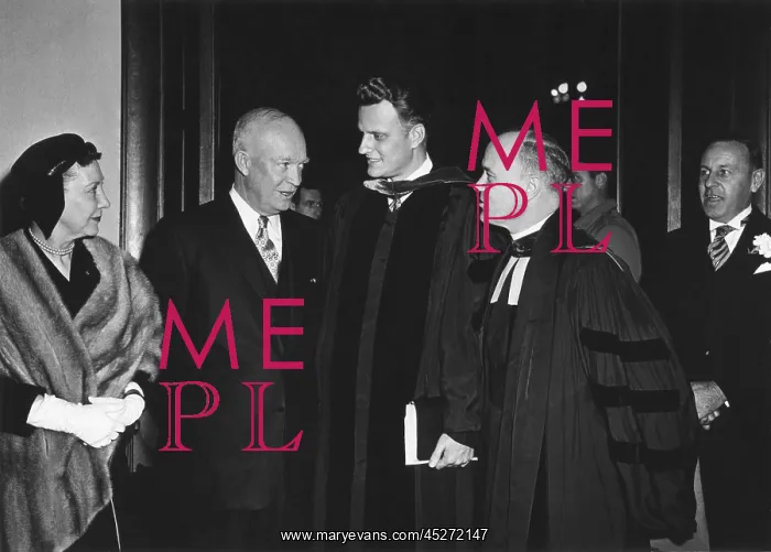 : President and Mamie Eisenhower leaving National : President and Mamie Eisenhower leaving National