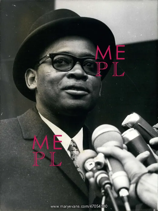 : President Mobutu of Congo in Paris : President Mobutu of Congo in Paris