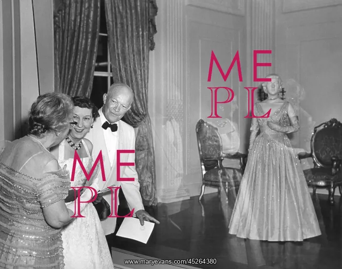 : President and Mrs. Eisenhower attend the opening : President and Mrs. Eisenhower attend the opening