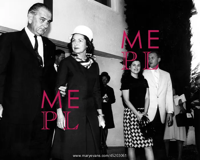 : President and Mrs Johnson Johnson, leave ? : President and Mrs Johnson Johnson, leave ?
