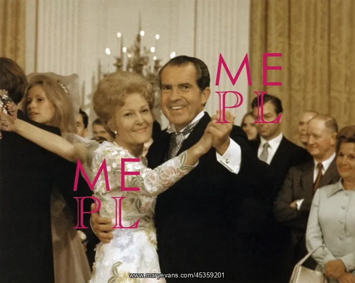  : President and Mrs. Nixon dancing at the wedding