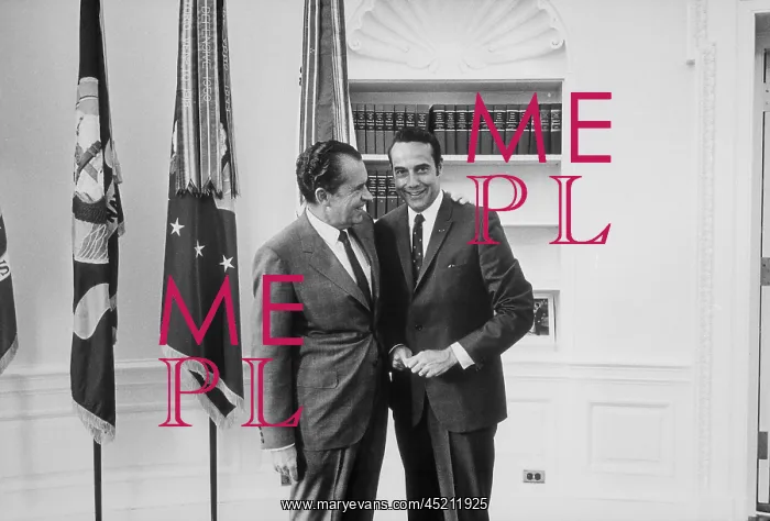 : President Nixon with Senator Robert Dole. ? : President Nixon with Senator Robert Dole. ?