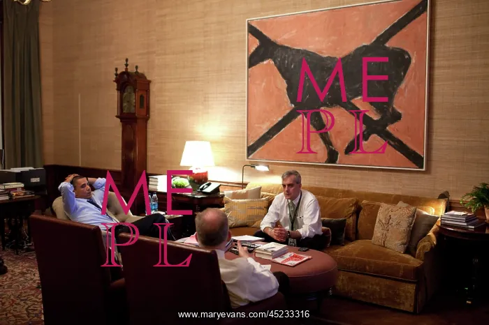 : President Obama with national security aides ? : President Obama with national security aides ?