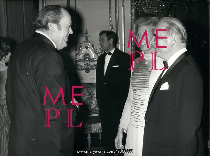 : President Pompidou and Christopher Soames, Paris : President Pompidou and Christopher Soames, Paris