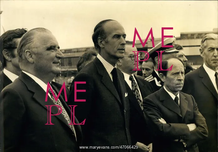 : President Pompidou, Giscard d'Estaing, Michel Jobert : President Pompidou, Giscard d'Estaing, Michel Jobert