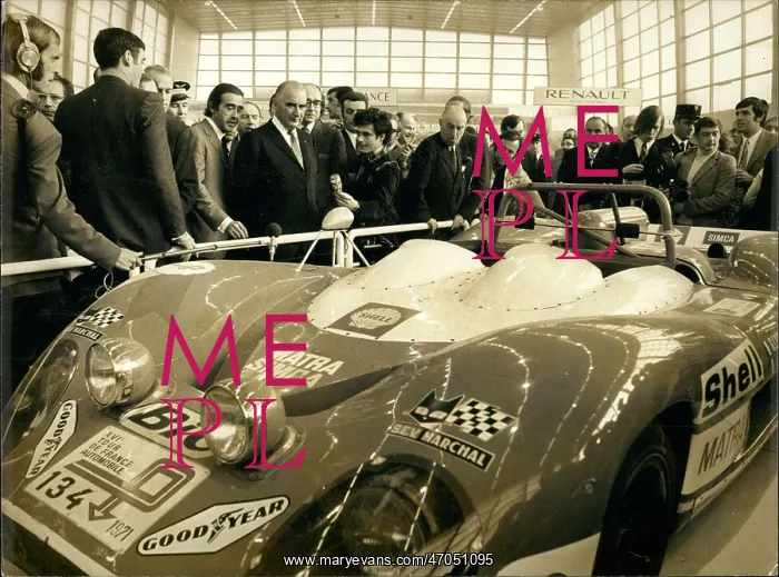 : President Pompidou at Paris motor show : President Pompidou at Paris motor show