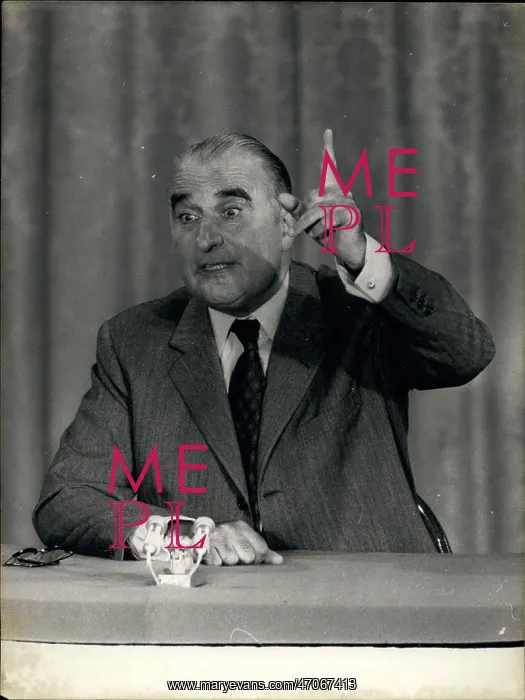 : President Pompidou speaking at a press conference : President Pompidou speaking at a press conference