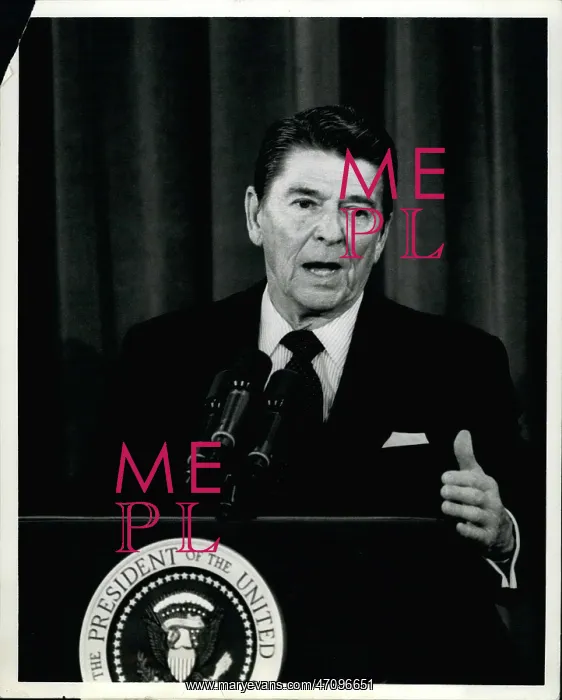 : President Reagan at press conference, Washington : President Reagan at press conference, Washington