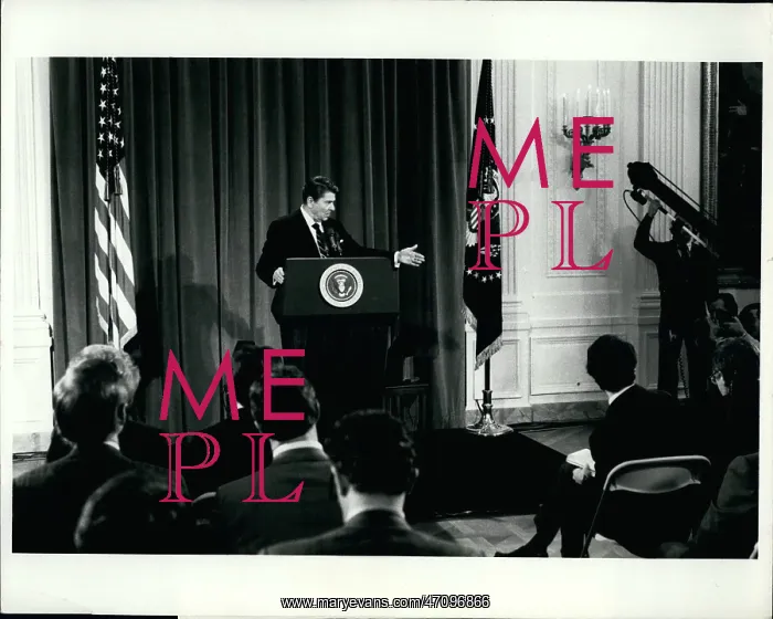 : President Reagan at press conference, Washington : President Reagan at press conference, Washington