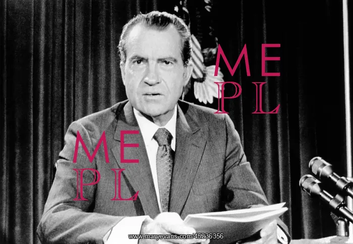 : President Richard Nixon announced the imposition ? : President Richard Nixon announced the imposition ?