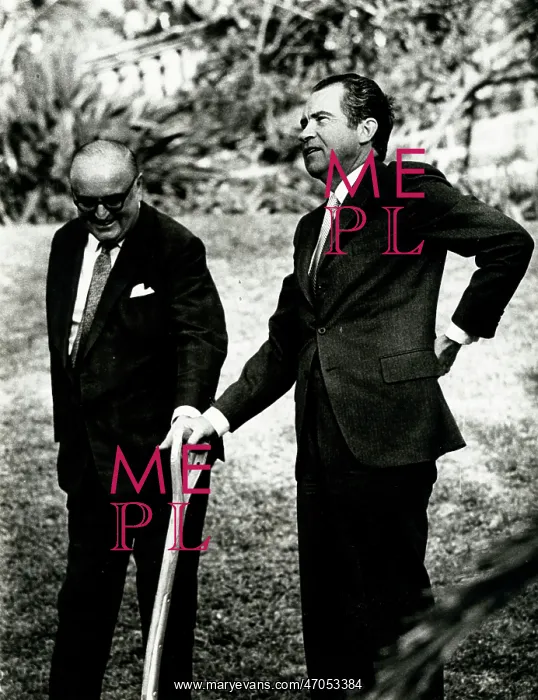  : President Richard Nixon in Bermuda