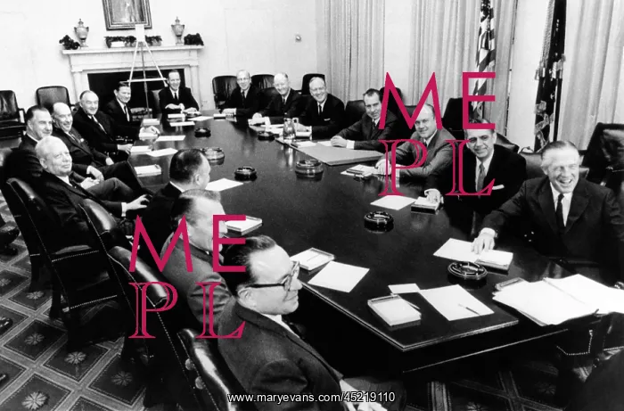 : President Richard Nixon holds first formal ? : President Richard Nixon holds first formal ?