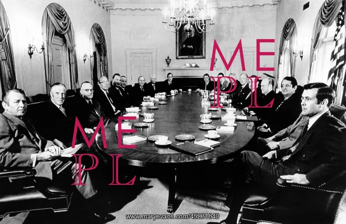 : President Richard Nixon with his full second ? : President Richard Nixon with his full second ?
