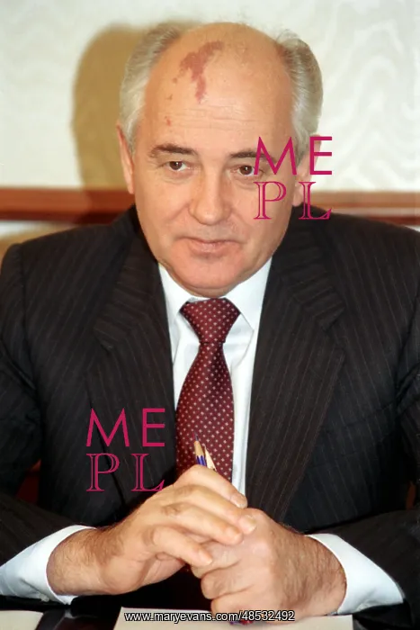: President of Soviet Union Mikhail Gorbachev, 1991 : President of Soviet Union Mikhail Gorbachev, 1991