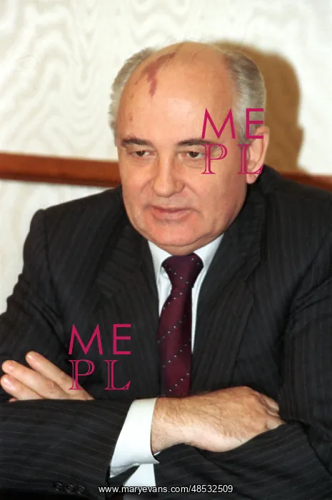 : President of Soviet Union Mikhail Gorbachev, 1991 : President of Soviet Union Mikhail Gorbachev, 1991