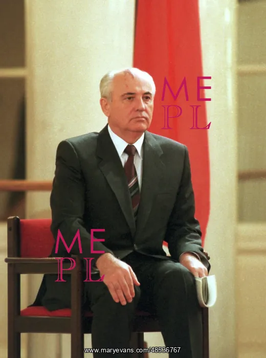 : President of Soviet Union Mikhail Gorbachev, 1991 : President of Soviet Union Mikhail Gorbachev, 1991