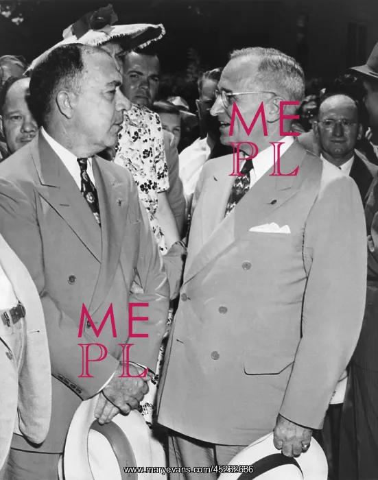 : President Truman and James Pendergast, upon ? : President Truman and James Pendergast, upon ?